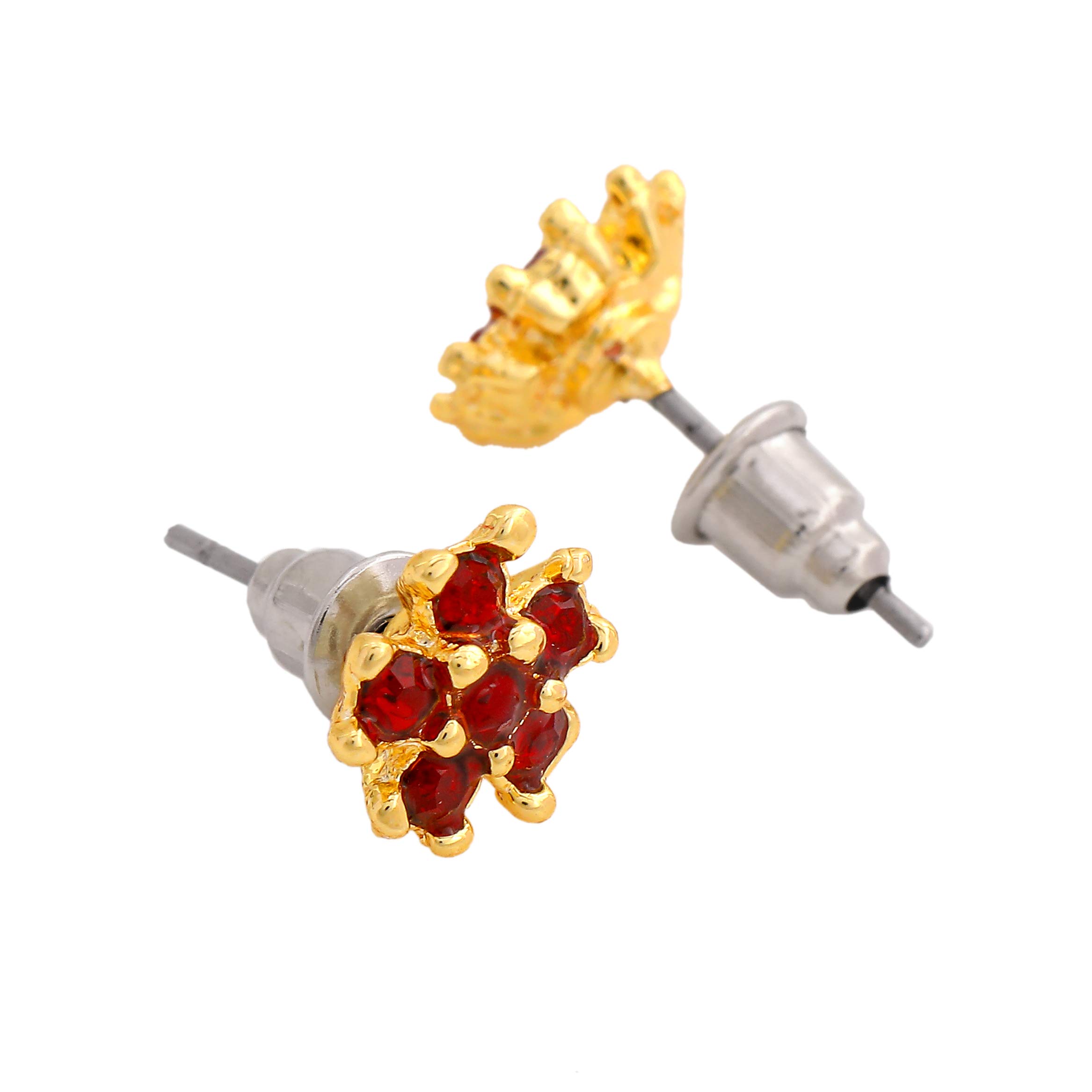 Gehena Lavender Tone Stud Earrings